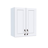 Corp superior 60. cu 2 usi Zebra MDF alb drept Corp superior 60. cu 2 usi Zebra MDF alb drept